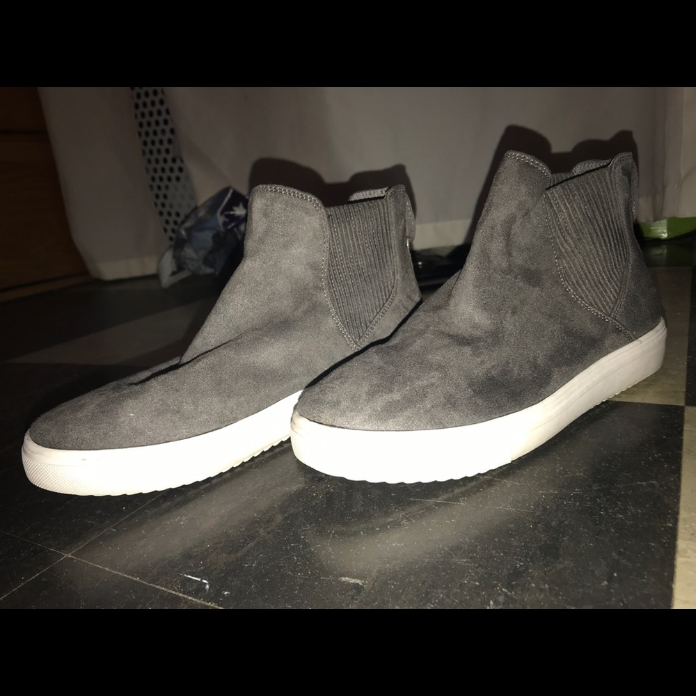 Steve Madden Gray High Top Sneakers